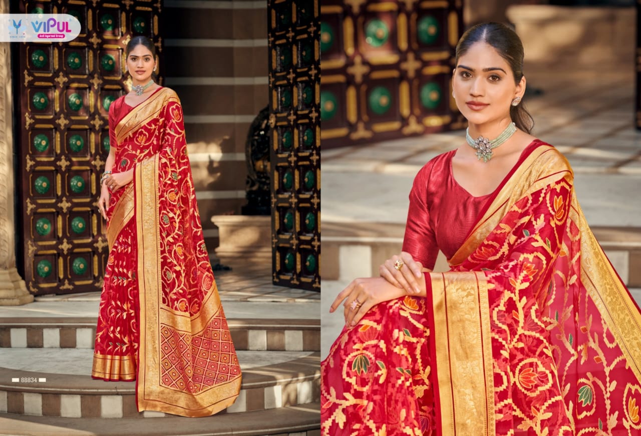 Maya Vol 1 Vipul Brasso Sarees Wholesale Rate