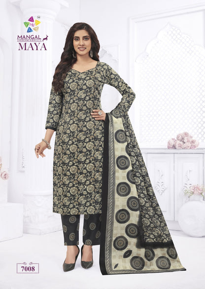 Maya Vol 7 Mangal Shree Fabrics Cotton Dress Material Exporter Gujarat