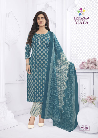 Maya Vol 7 Mangal Shree Fabrics Cotton Dress Material Exporter Gujarat