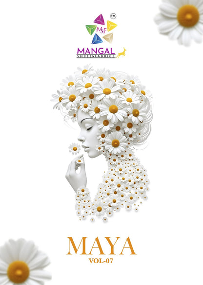 Maya Vol 7 Mangal Shree Fabrics Cotton Dress Material Exporter Gujarat