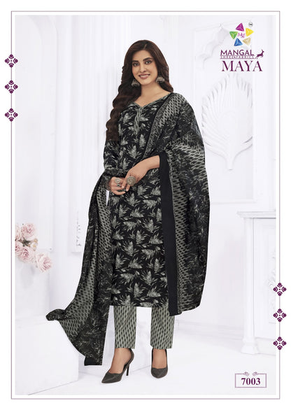 Maya Vol 7 Mangal Shree Fabrics Cotton Dress Material Exporter Gujarat