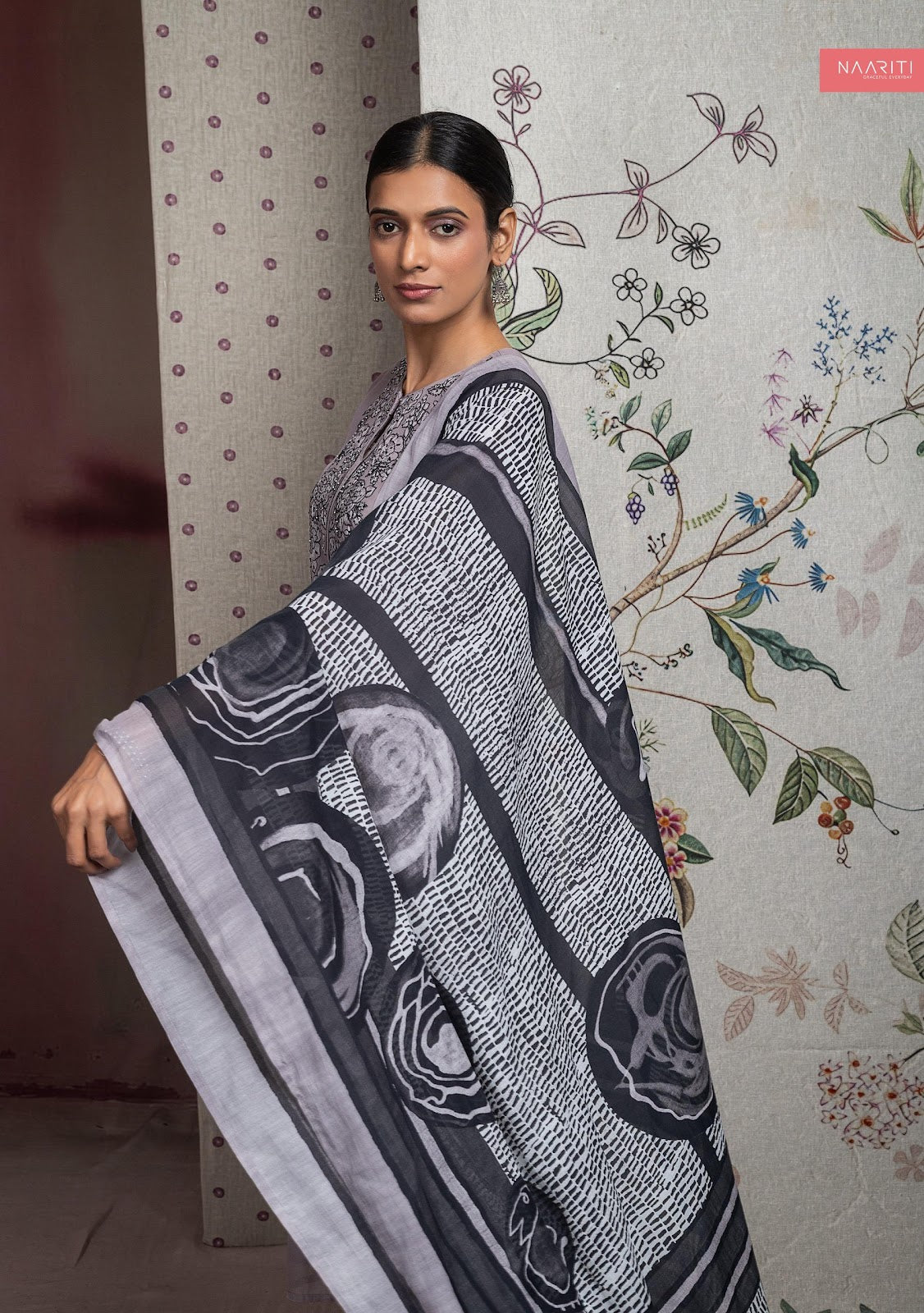 Mayam Naariti Mul Chanderi Pant Style Suits Wholesaler India