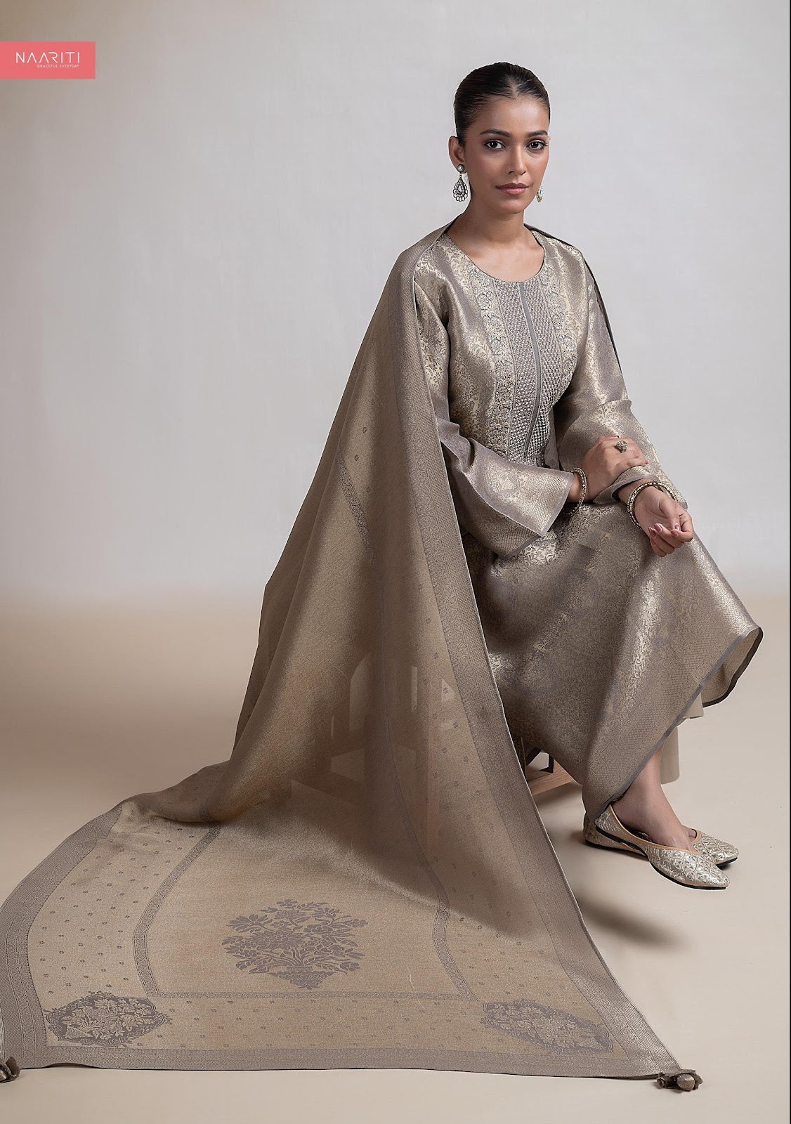 Mayaqi Naariti Tissue Silk Pant Style Suits Wholesaler India