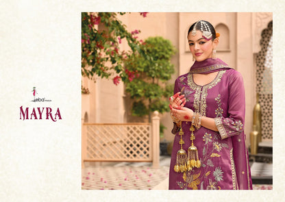 Mayra Eba Lifestyle Simmer Readymade Plazzo Style Suits Supplier India
