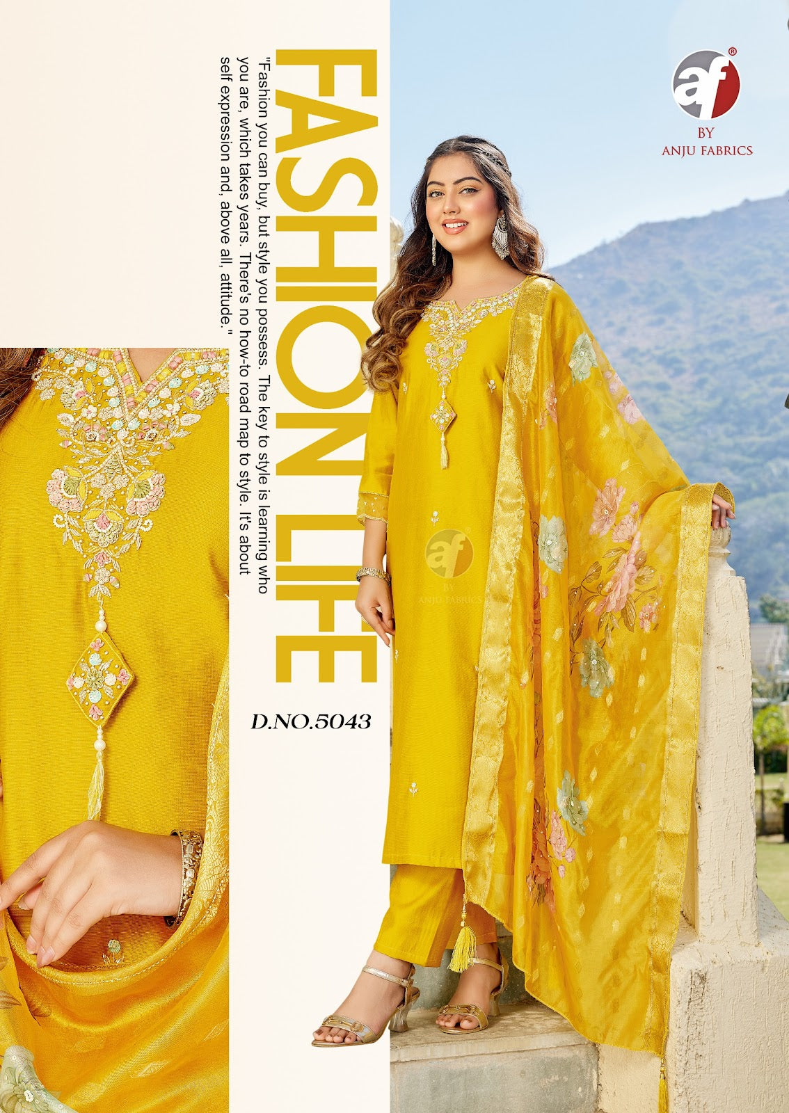 Mayra Premium Af Silk Readymade Pant Style Suits Manufacturer