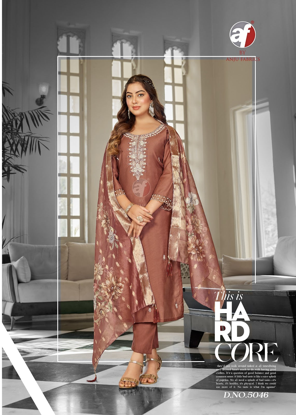 Mayra Premium Af Silk Readymade Pant Style Suits Manufacturer