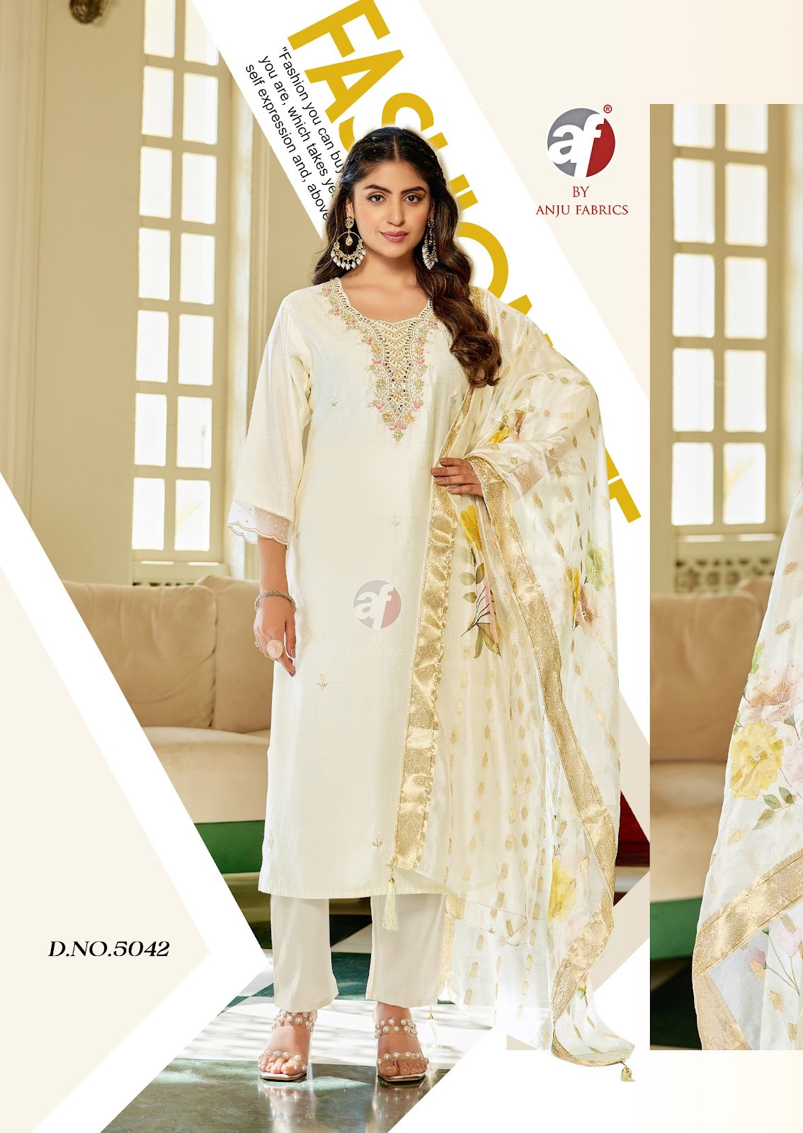 Mayra Premium Af Silk Readymade Pant Style Suits Manufacturer