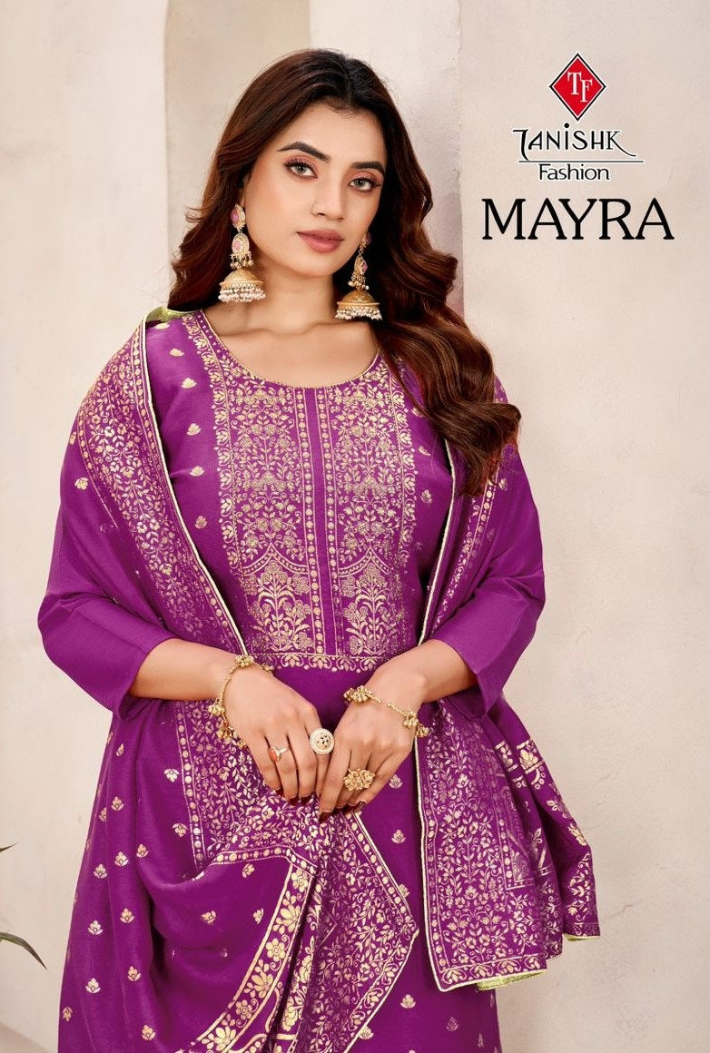 Mayra Tanishk Fashion Muslin Pant Style Suits Wholesale