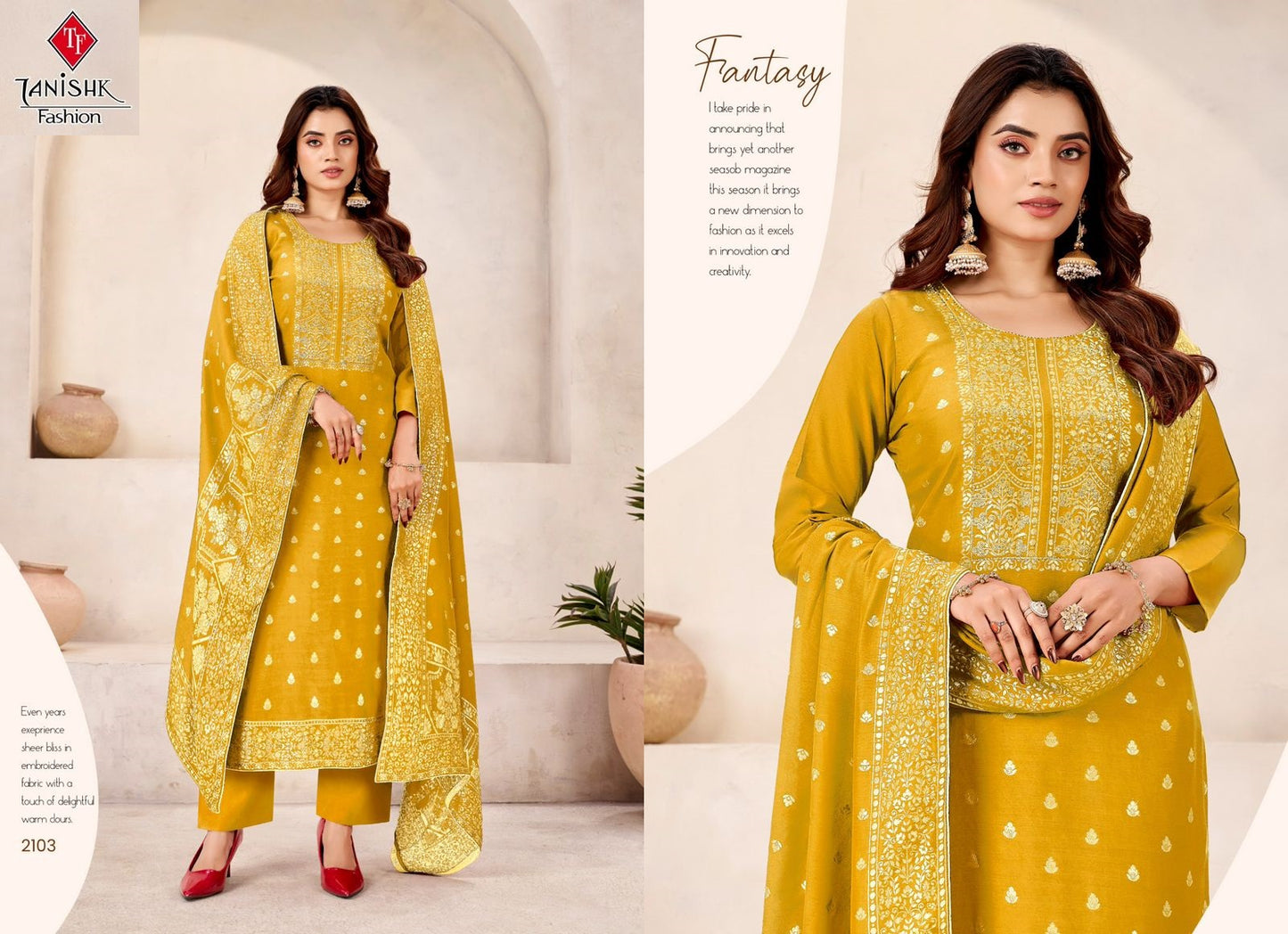 Mayra Tanishk Fashion Muslin Pant Style Suits Wholesale