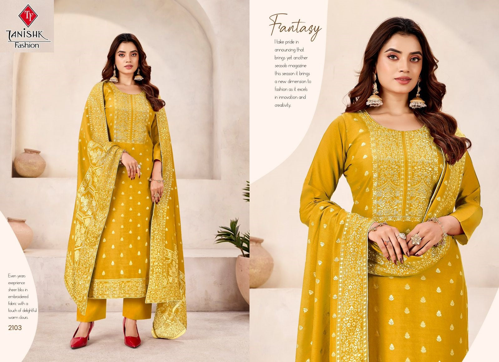 Mayra Tanishk Fashion Muslin Pant Style Suits Wholesale