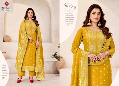 Mayra Tanishk Fashion Muslin Pant Style Suits Wholesale