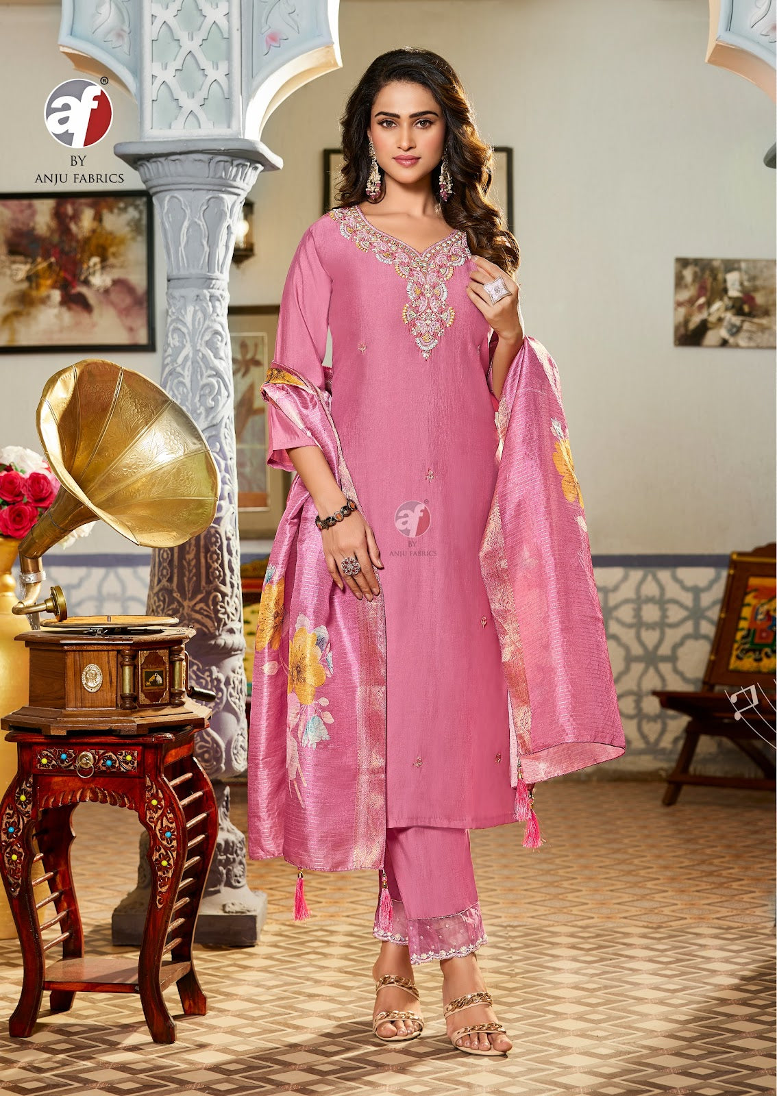 Mayra Vol 8 Af Readymade Pant Style Suits Supplier India