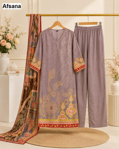 Maysha Afsana Muslin Pakistani Readymade Suits Exporter