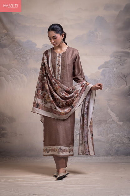 Mayura Naariti Mul Chanderi Pant Style Suits Wholesaler India