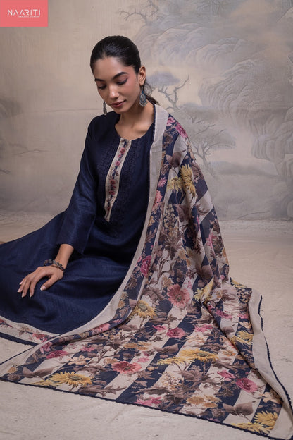 Mayura Naariti Mul Chanderi Pant Style Suits Wholesaler India