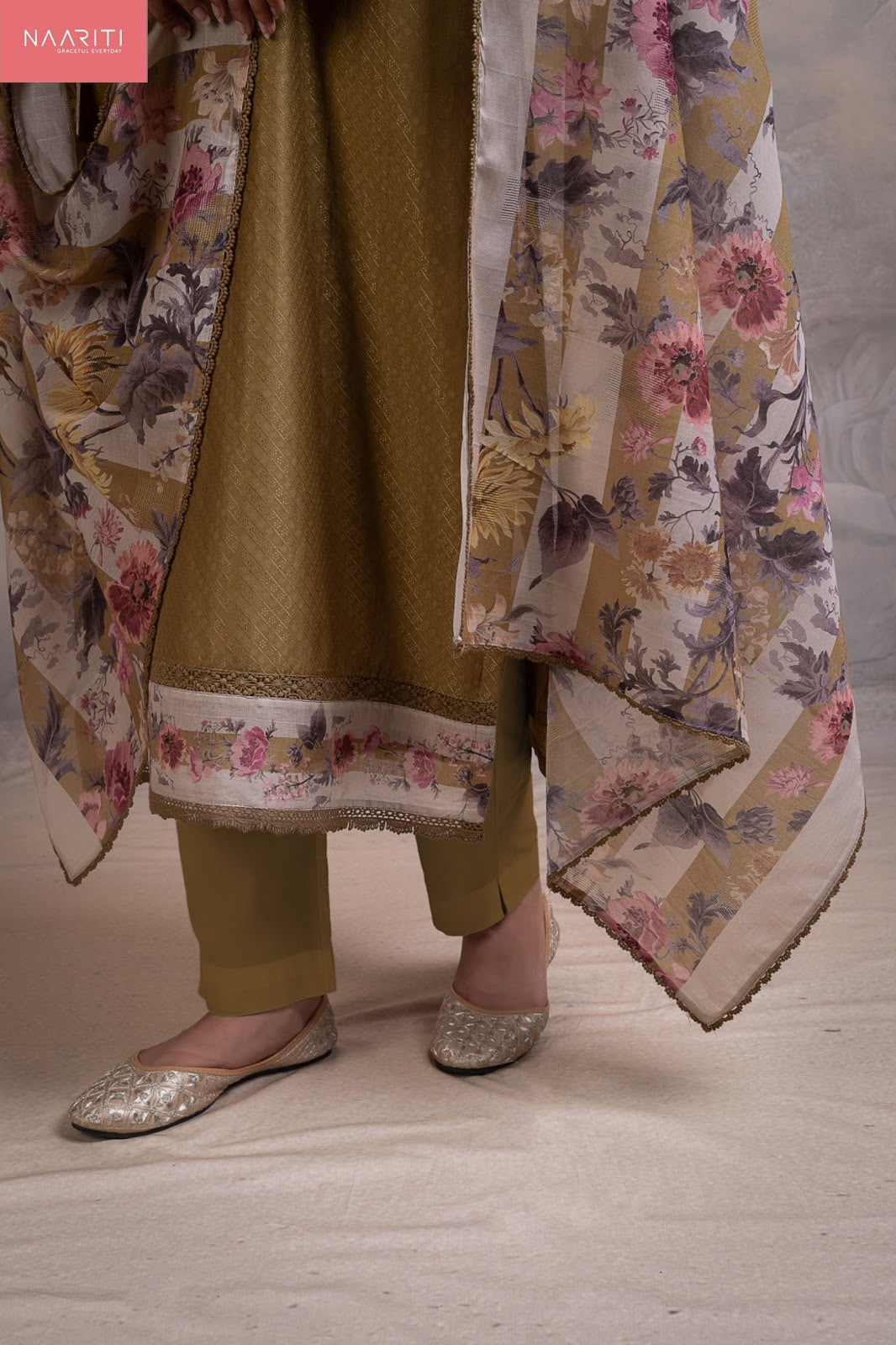 Mayura Naariti Mul Chanderi Pant Style Suits Wholesaler India