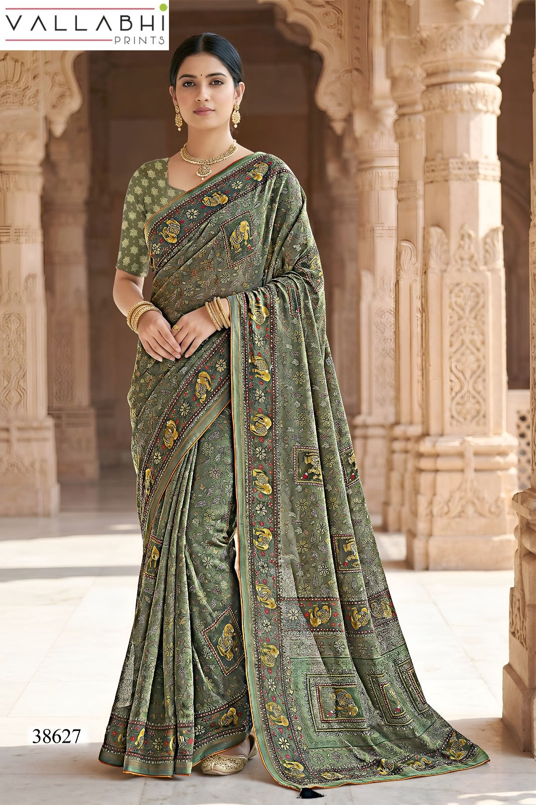 Mayurakshi Vallabhi Prints Weightless Sarees Wholesale Rate