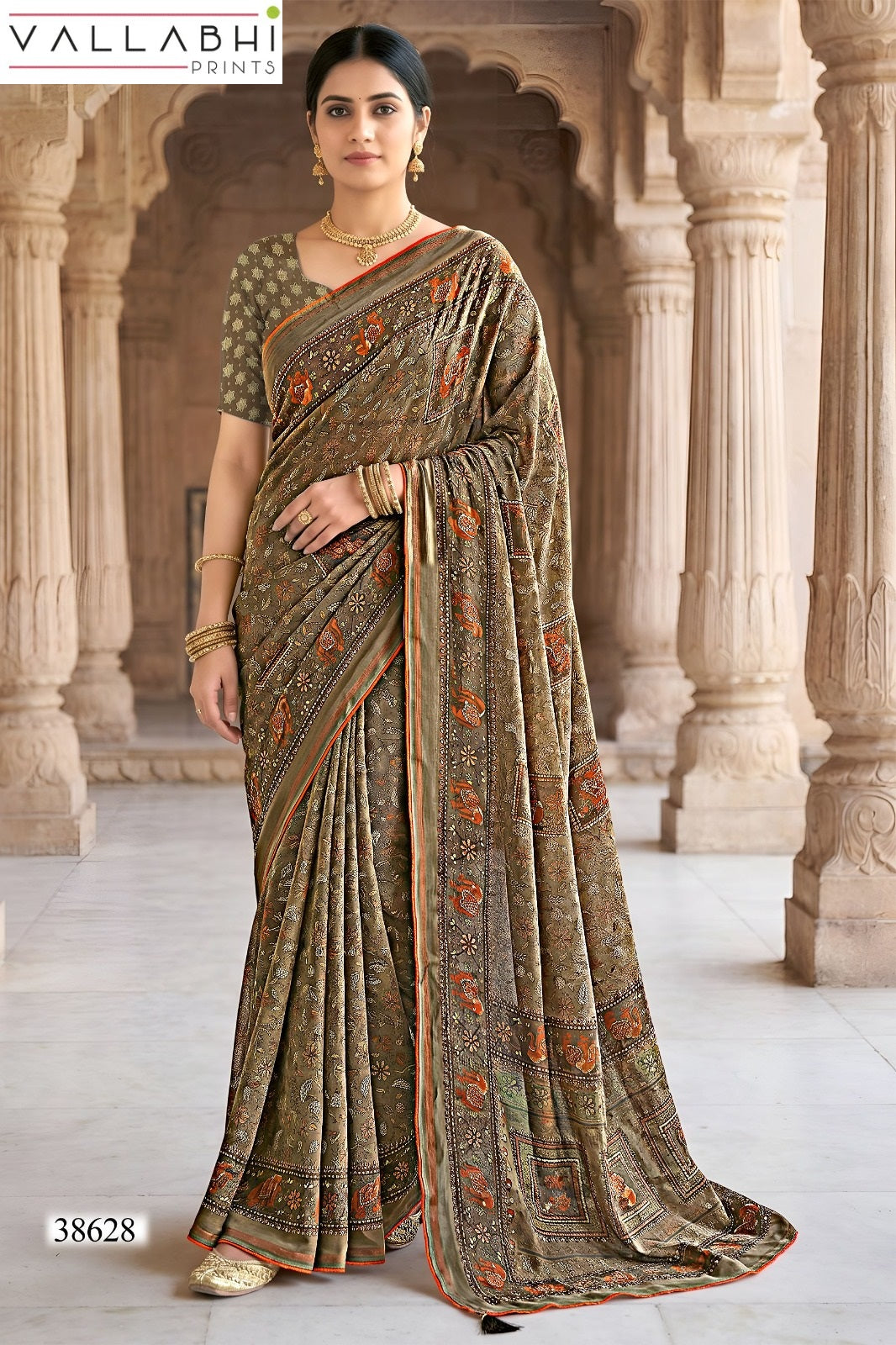 Mayurakshi Vallabhi Prints Weightless Sarees Wholesale Rate