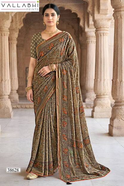Mayurakshi Vallabhi Prints Weightless Sarees Wholesale Rate
