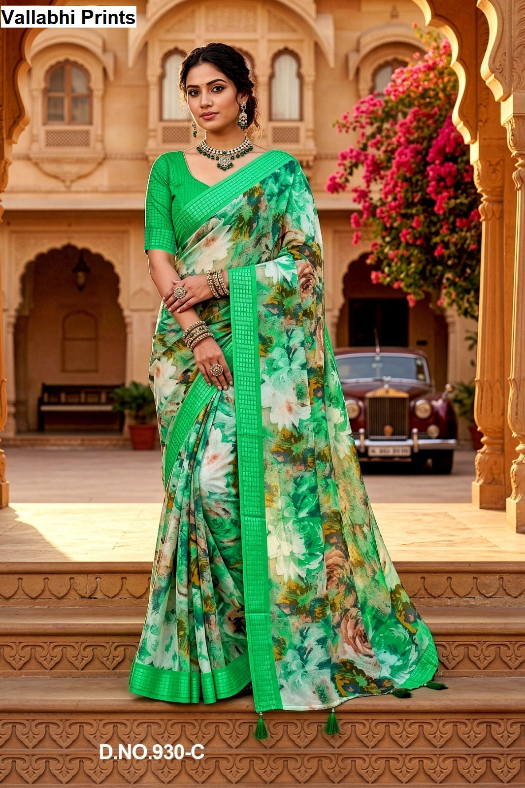 Mayuri Vallabhi Prints Georgette Sarees Wholesale