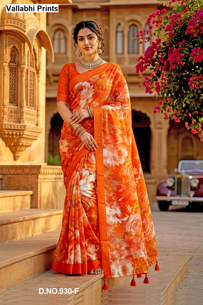 Mayuri Vallabhi Prints Georgette Sarees Wholesale