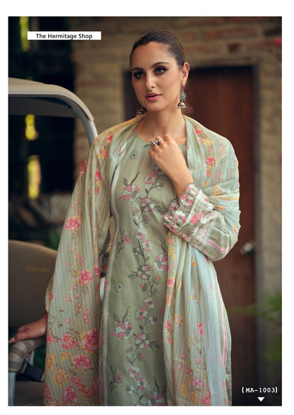 Mazda The Hermitage Shop Jam Satin Karachi Salwar Suits Wholesaler