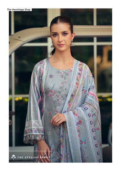 Mazda The Hermitage Shop Jam Satin Karachi Salwar Suits Wholesaler