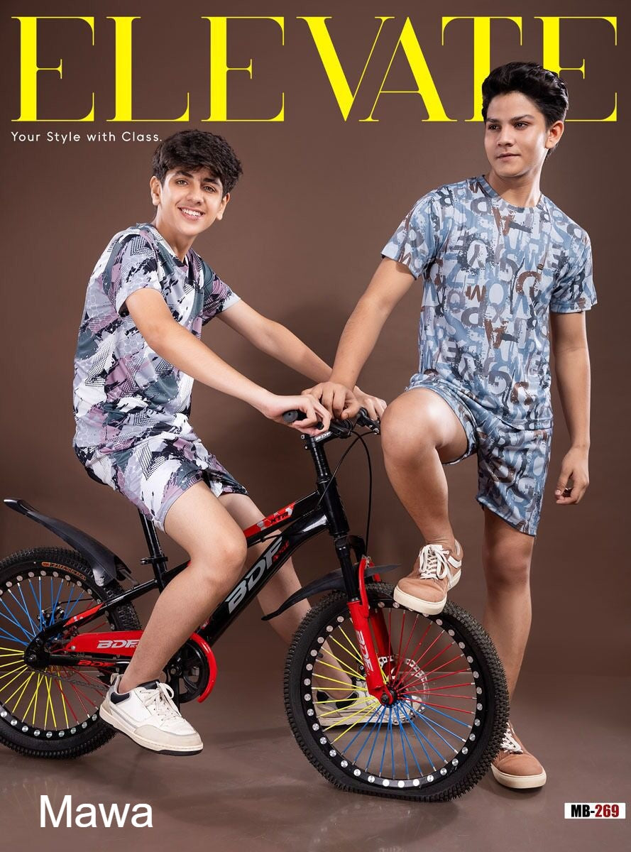 Mb-269 Mawa Imported Boys Shorts Set Wholesale Price