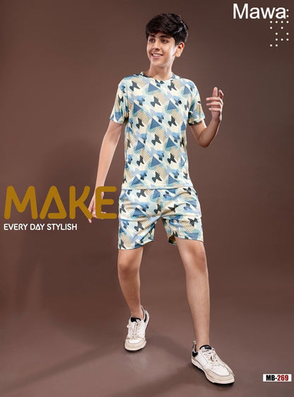Mb-269 Mawa Imported Boys Shorts Set Wholesale Price