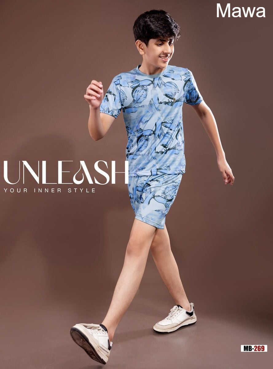 Mb-269 Mawa Imported Boys Shorts Set Wholesale Price