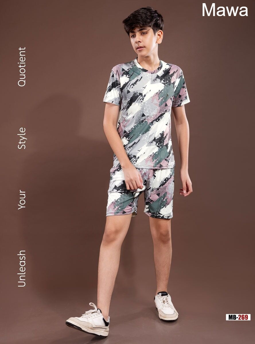 Mb-269 Mawa Imported Boys Shorts Set Wholesale Price