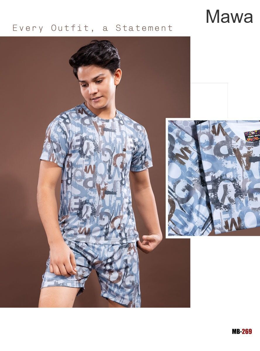 Mb-269 Mawa Imported Boys Shorts Set Wholesale Price