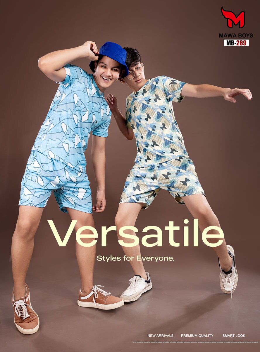 Mb-269 Mawa Imported Boys Shorts Set Wholesale Price