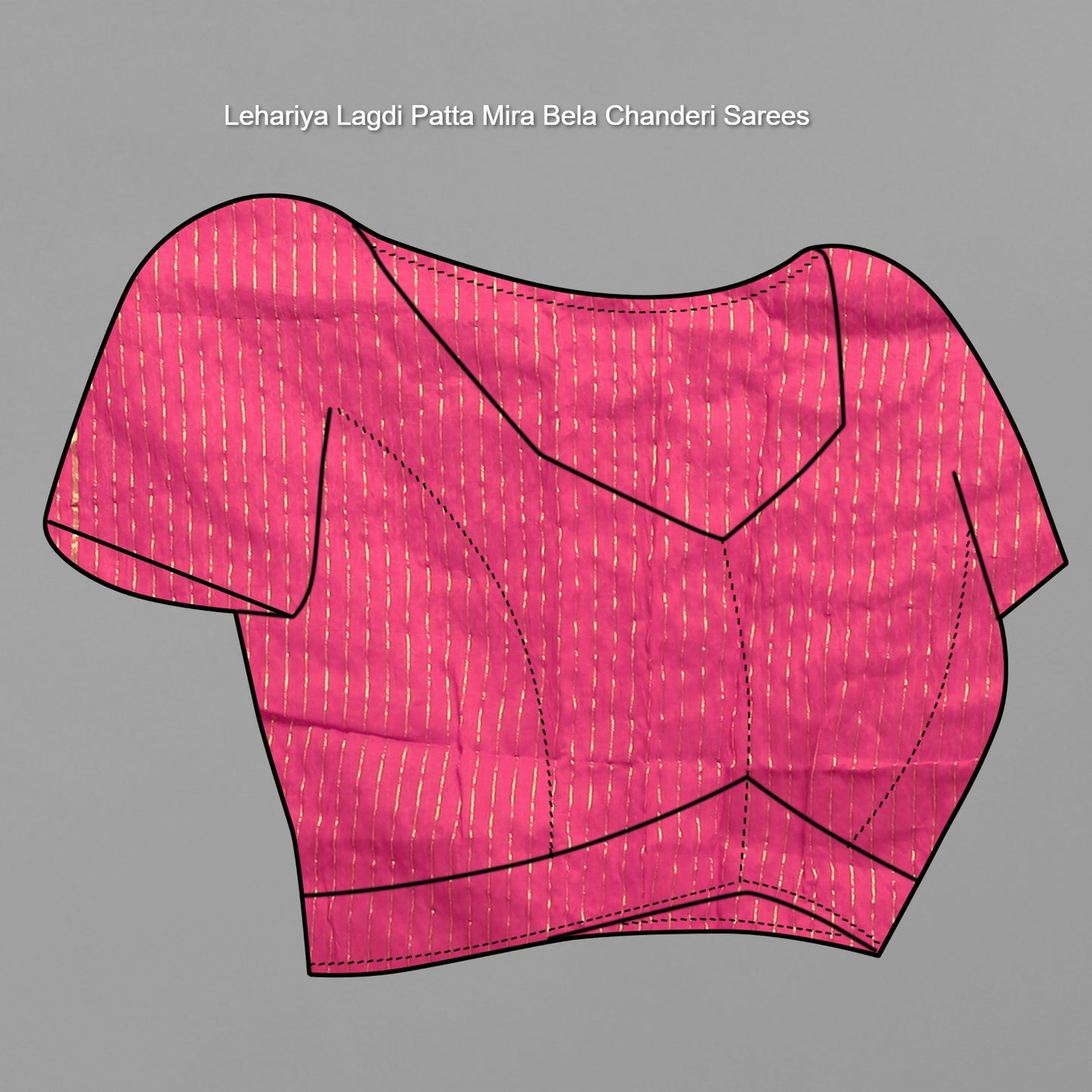 Mb041 To Mb054 Lehariya Lagdi Patta Mira Bela Chanderi Sarees Wholesaler