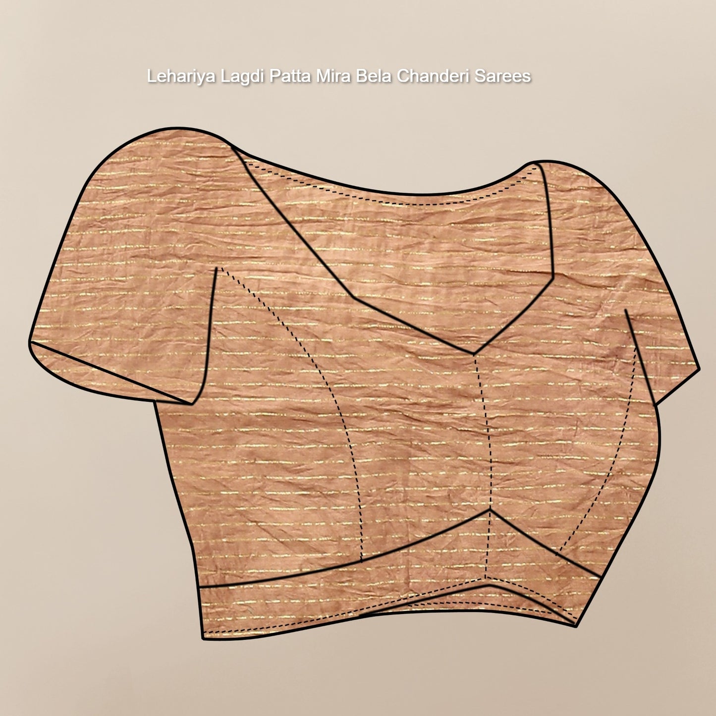 Mb041 To Mb054 Lehariya Lagdi Patta Mira Bela Chanderi Sarees Wholesaler