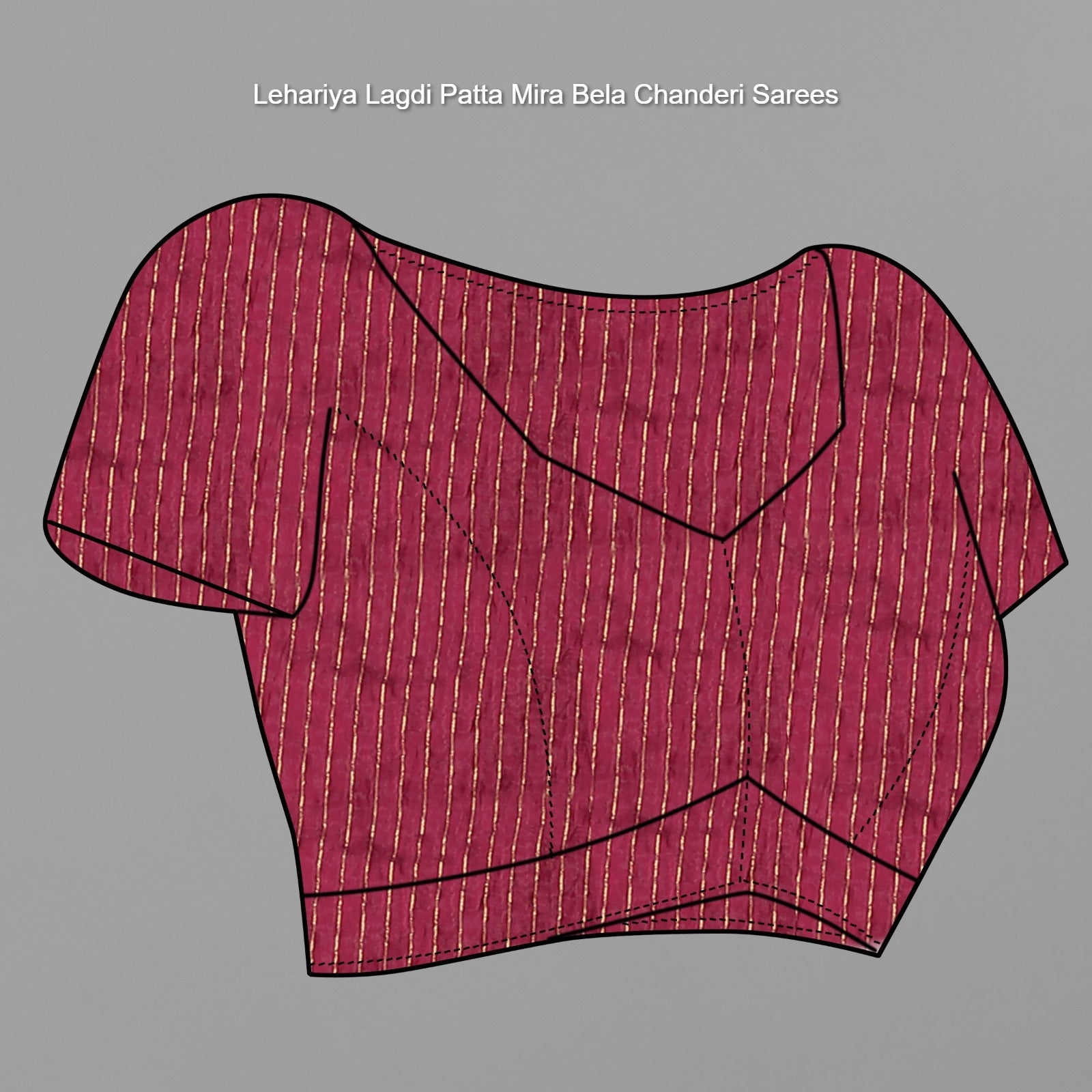 Mb041 To Mb054 Lehariya Lagdi Patta Mira Bela Chanderi Sarees Wholesaler