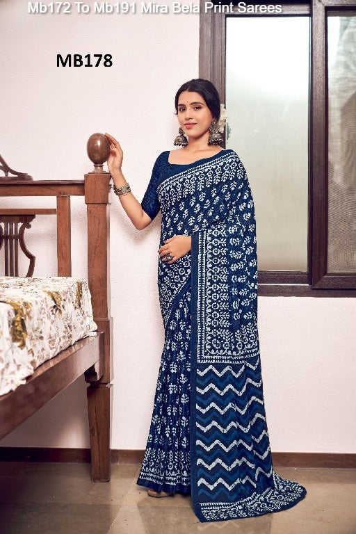 Mb172 To Mb191 Mira Bela Cotton Sarees Wholesale Price
