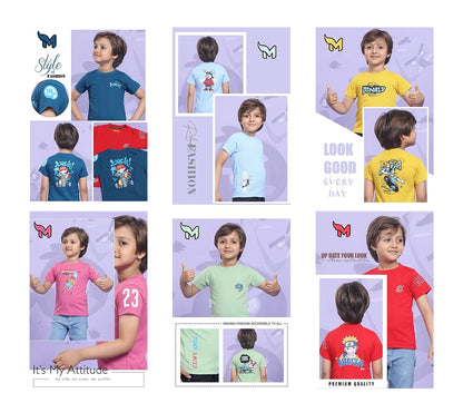 Mb 205 Mawa Imported Boys Tshirt Wholesale Rate
