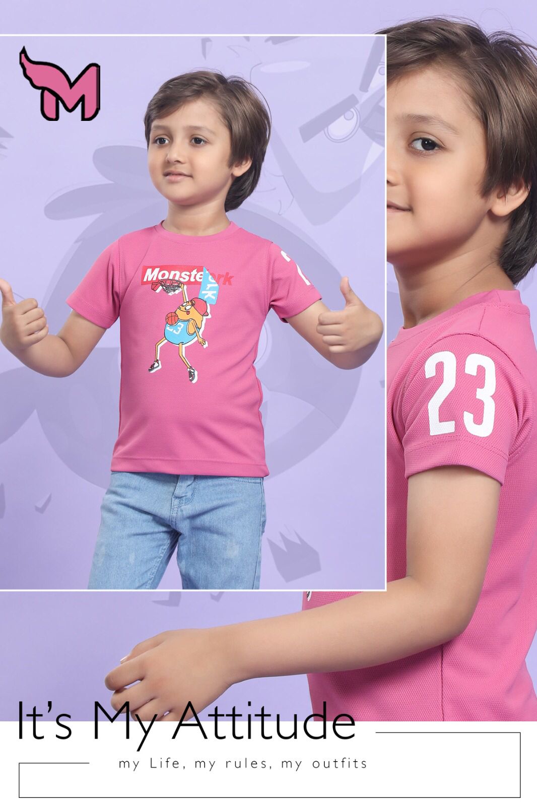 Mb 205 Mawa Imported Boys Tshirt Wholesale Rate