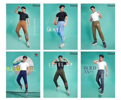 Mb 246 Mawa Lycra Boys Track Pant Supplier