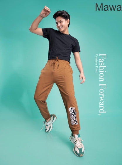 Mb 246 Mawa Lycra Boys Track Pant Supplier