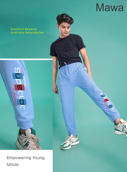 Mb 246 Mawa Lycra Boys Track Pant Supplier