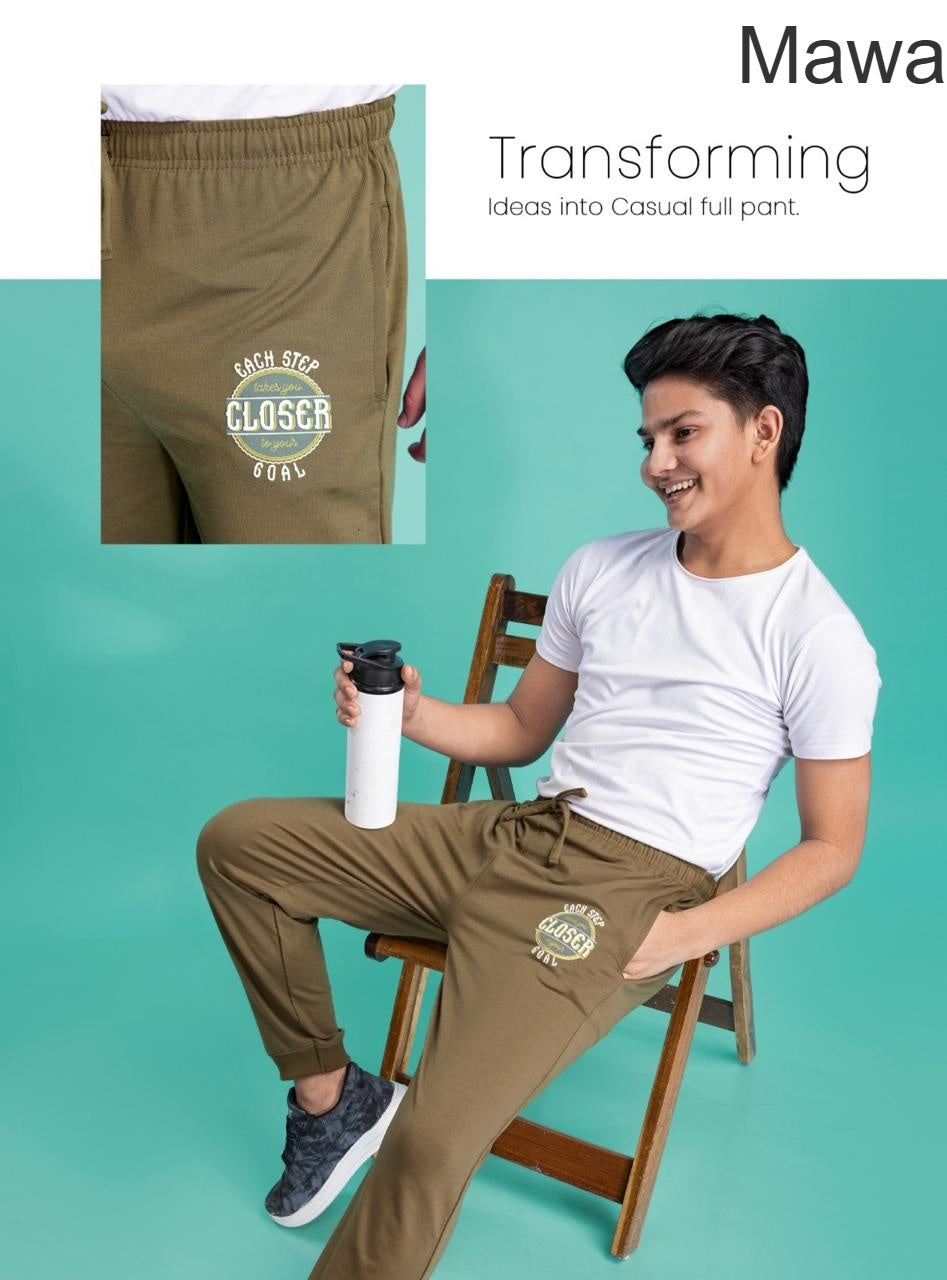 Mb 246 Mawa Lycra Boys Track Pant Supplier