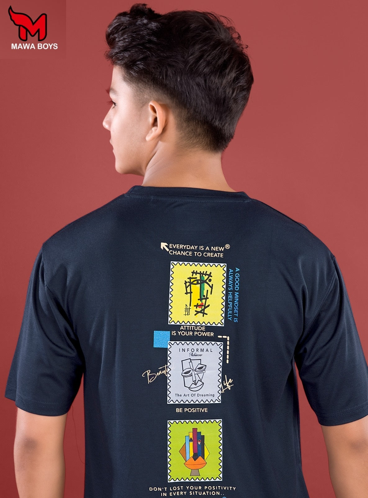 Mb 256 Mawa Tencil Boys Tshirt Exporter