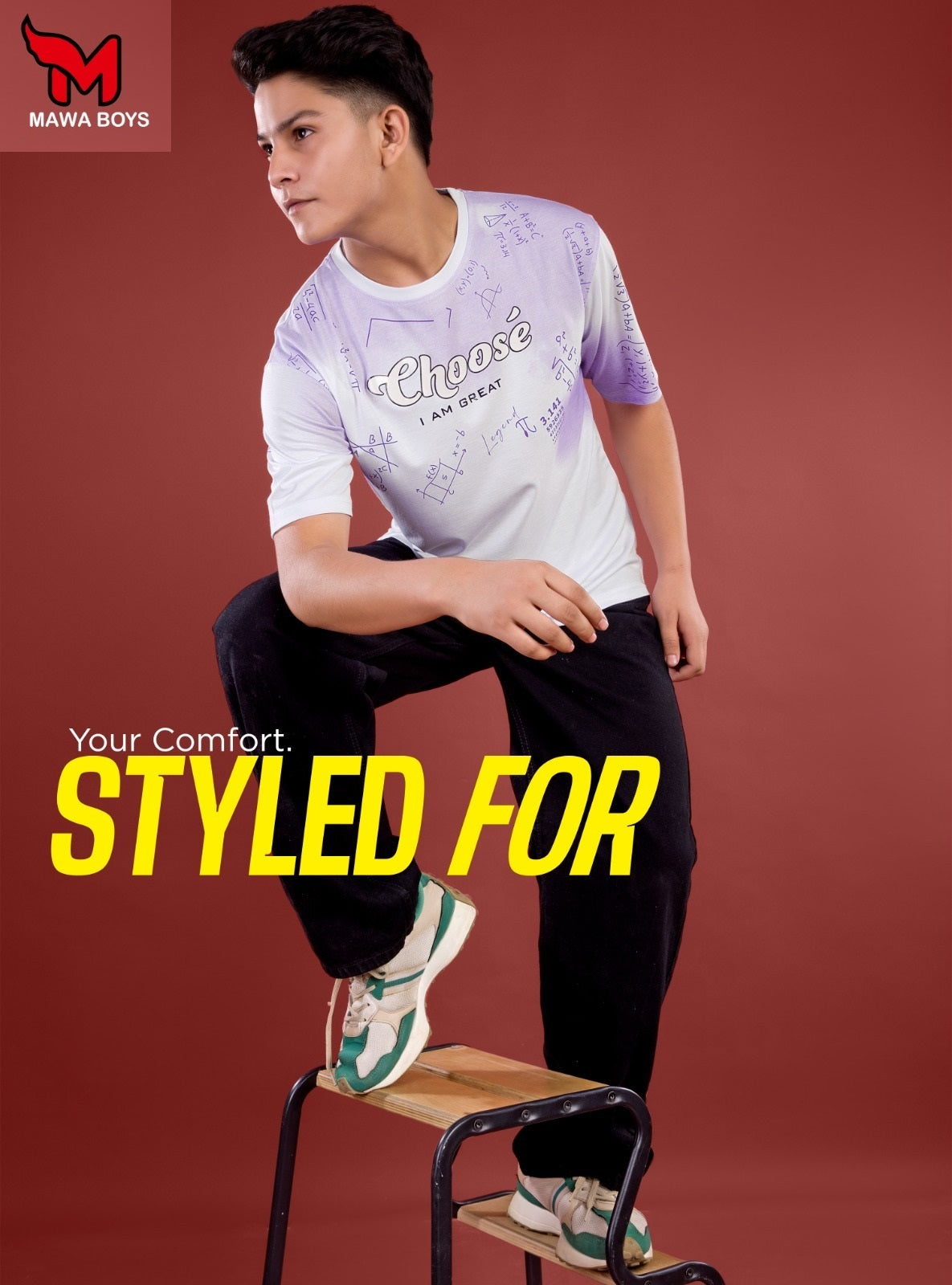 Mb 256 Mawa Tencil Boys Tshirt Exporter