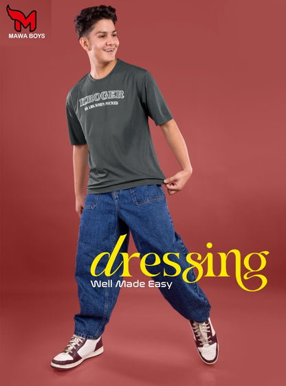 Mb 256 Mawa Tencil Boys Tshirt Exporter