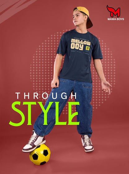 Mb 256 Mawa Tencil Boys Tshirt Exporter