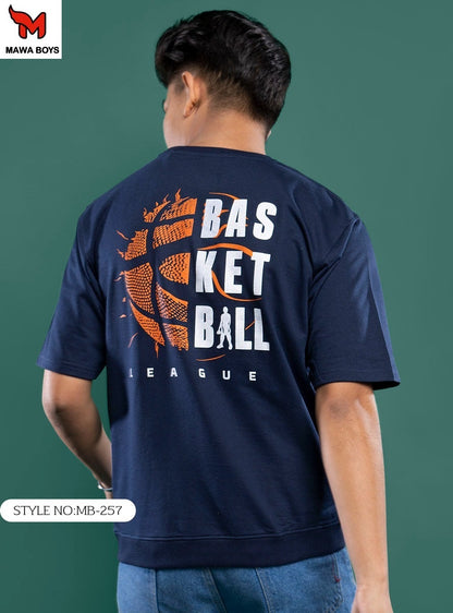 Mb 257 Mawa Cotton Looper Boys Tshirt Manufacturer India