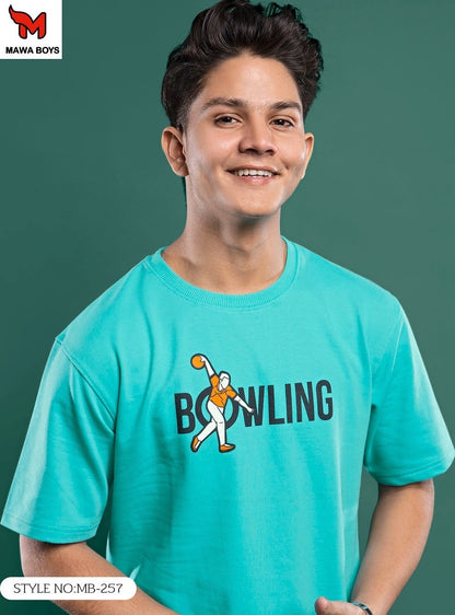 Mb 257 Mawa Cotton Looper Boys Tshirt Manufacturer India