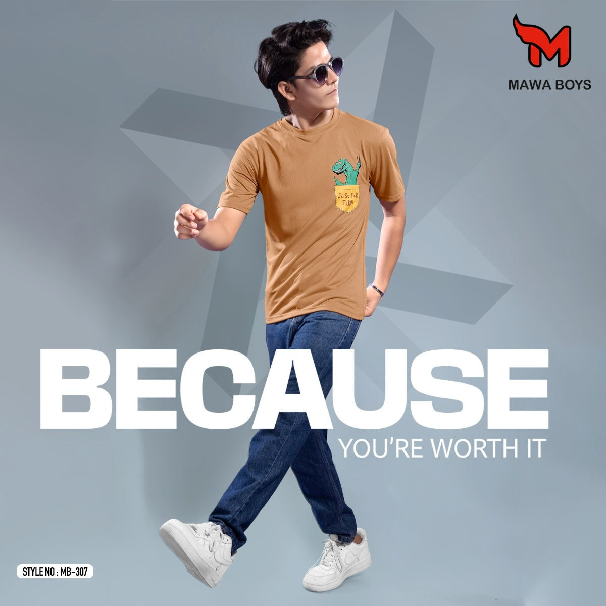 Mb 307 Mawa Imported Boys Tshirt Manufacturer India